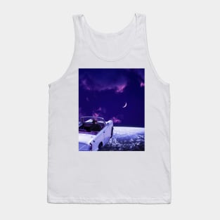 FLYING HOME ON A PURPLE NIGHT. Tank Top